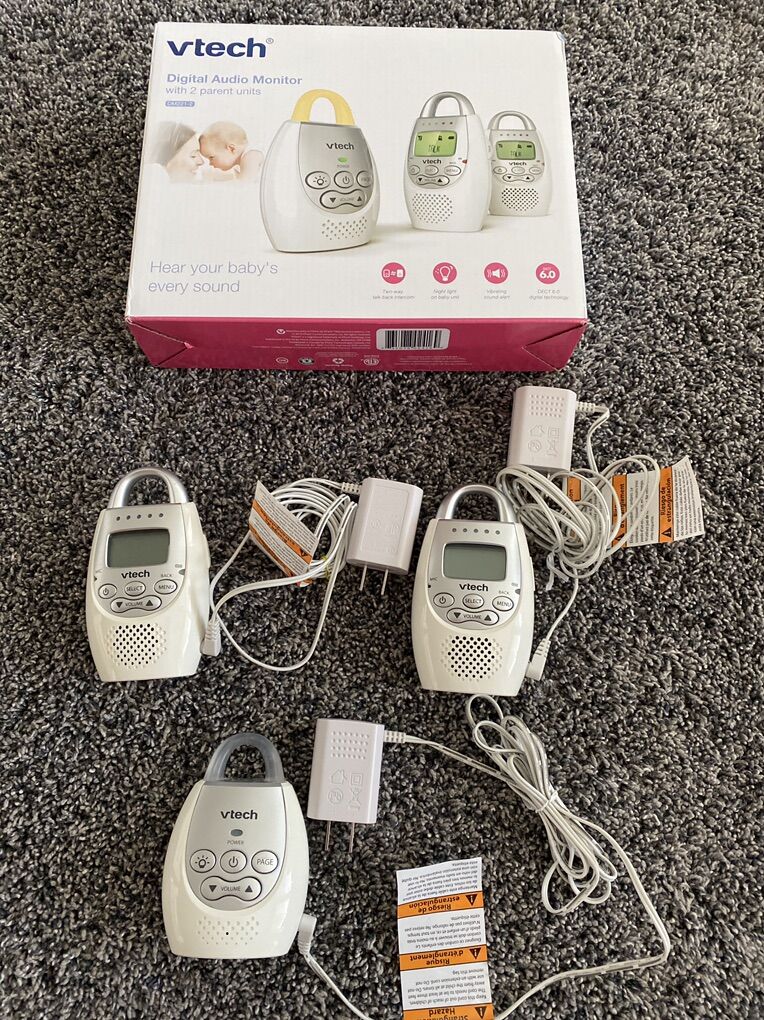 Vtech Baby Monitor With 2 Parent Units