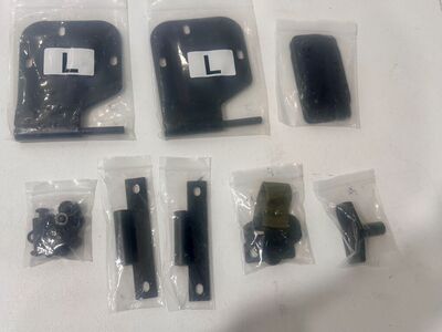 Humvee Mount Hinge Door Hardware Kit Black