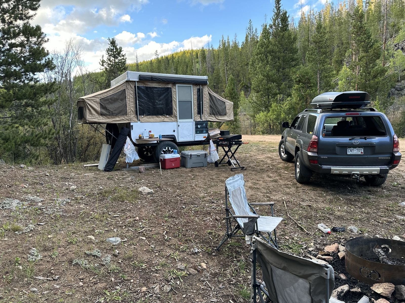 On/off Road  Hunting pop up camper