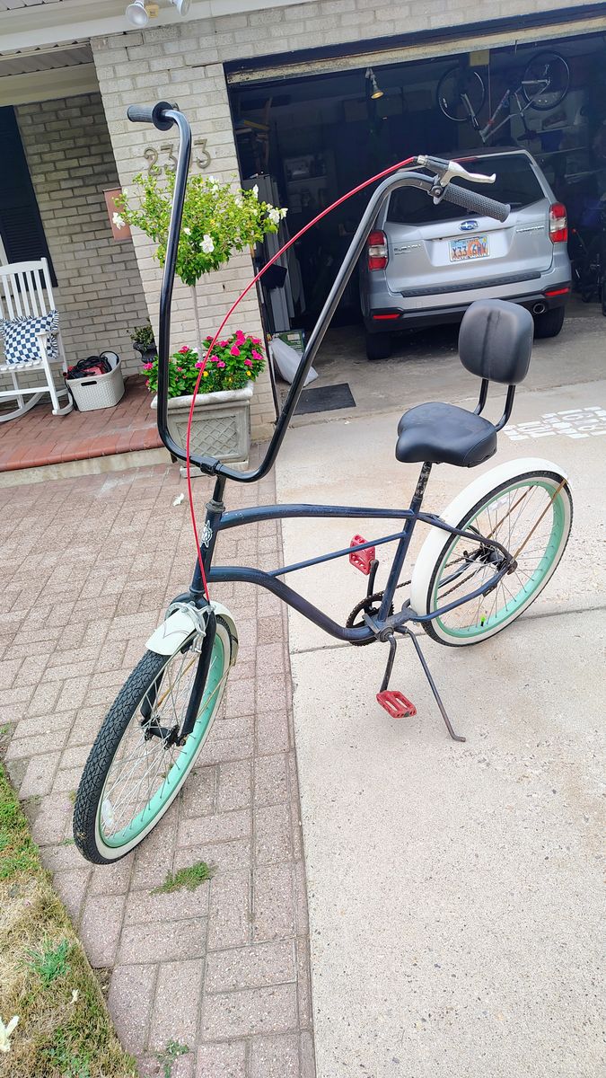 Custom vintage beach cruiser 