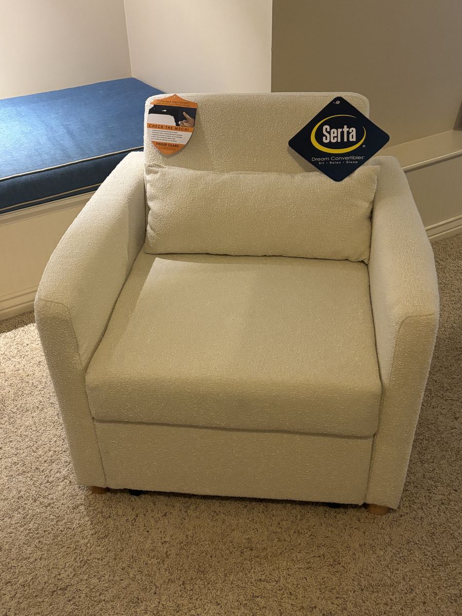 Serta Convertible Sleeper Chair