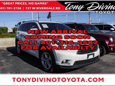 2014 Toyota Highlander Limited Platinum