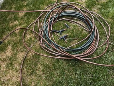 Free Planter Area Drip Line And Funny Pipe hose