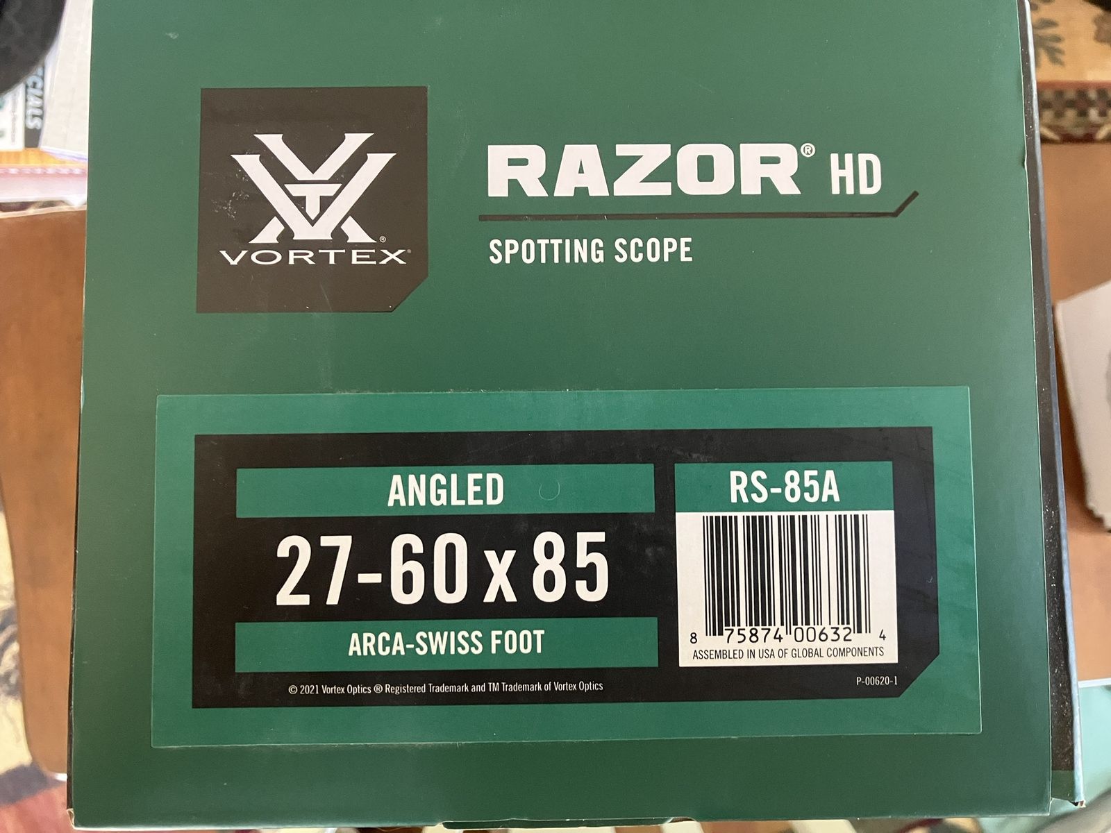 New Vortex 27-60 spotting scope