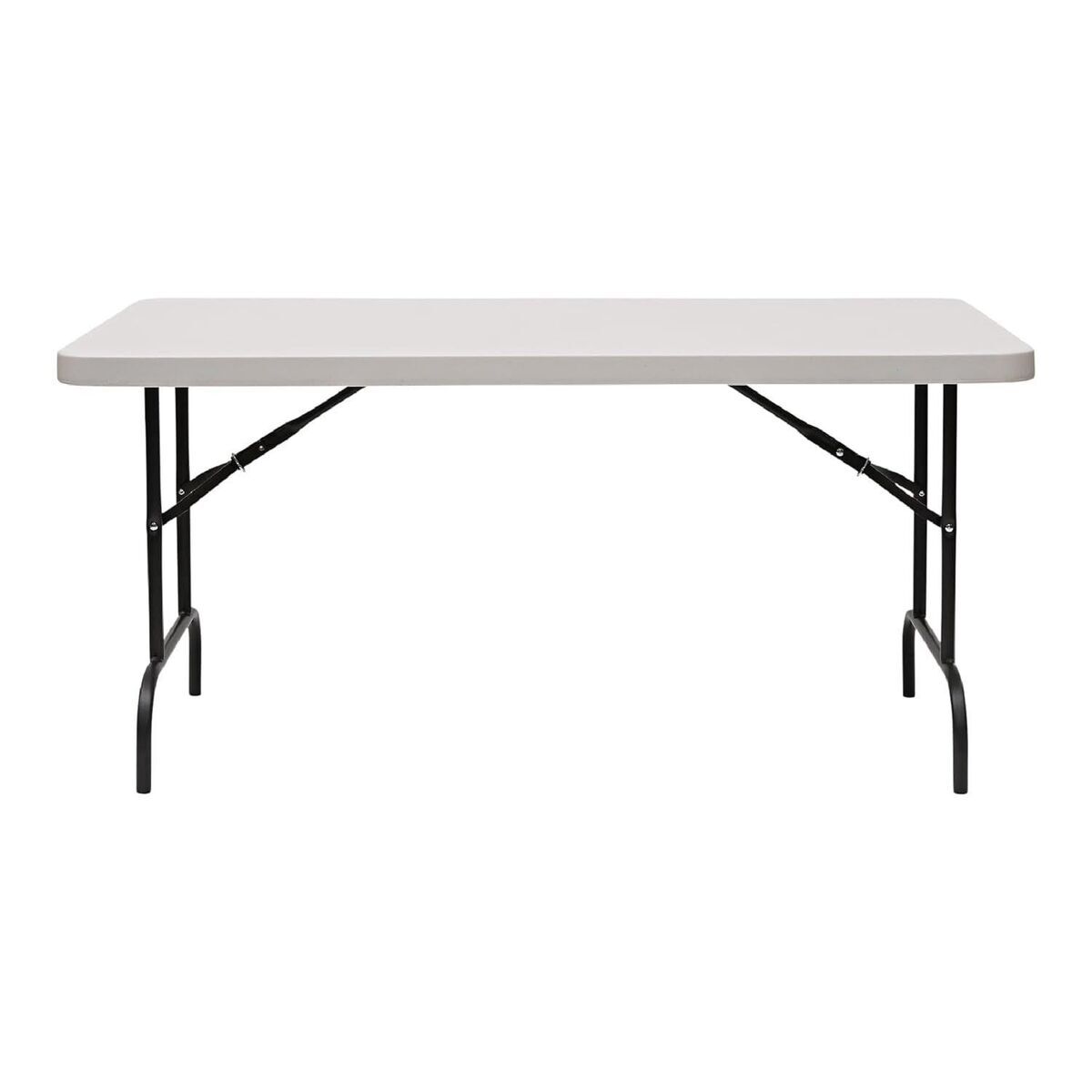 Iceberg Indestruc Table Commercial Folding Table – Heavy-Duty 60” Plastic Utility Table