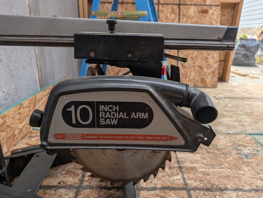 Craftsman radial arm saw
