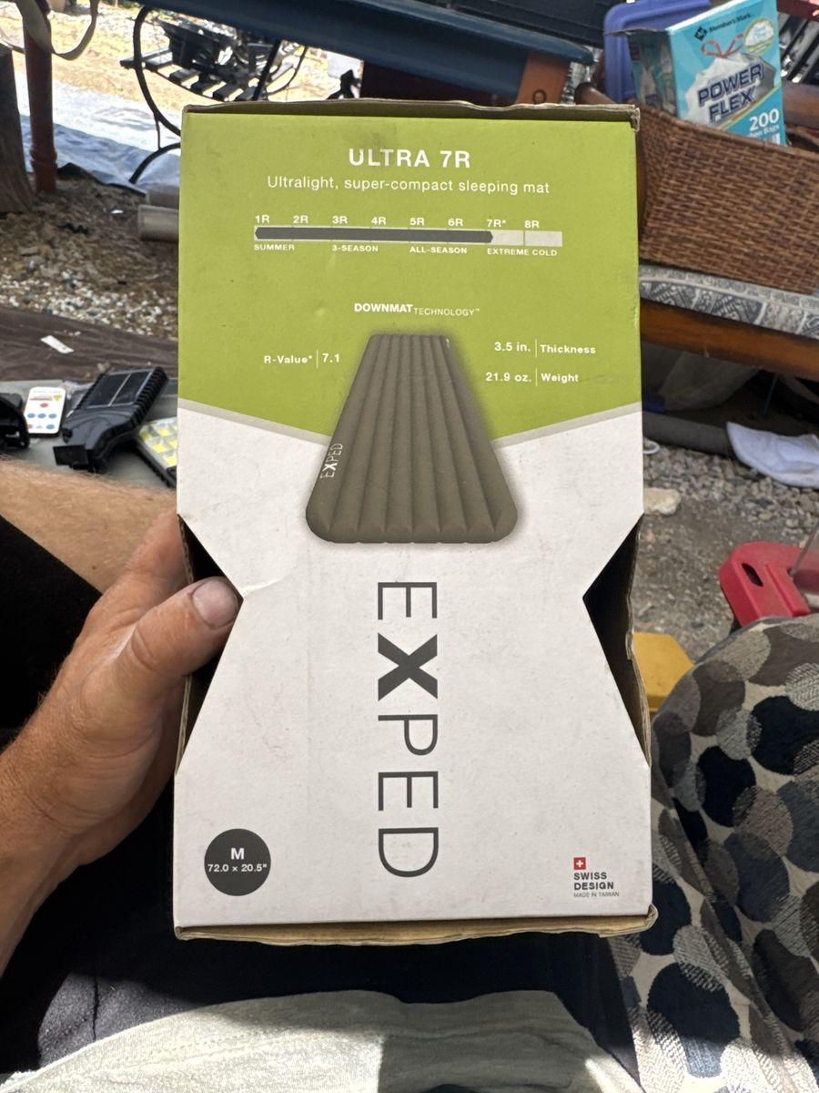Exped Ultra 7R Ultralight Sleeping Mat - Medium (72.0 x 20.5)