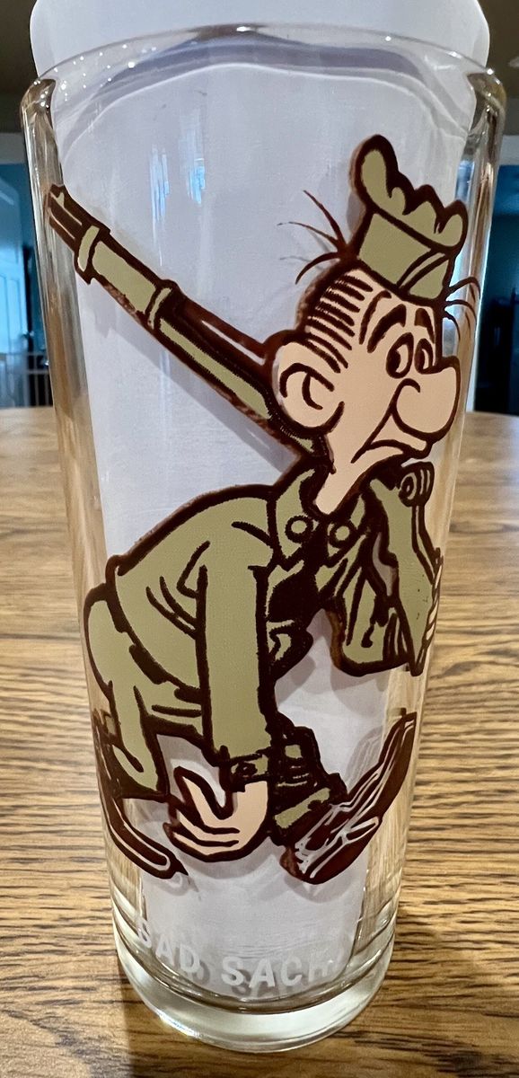 Vintage Pepsi Collector Series Sad Sack Harvey Cartoons Glass 16oz *Mint Condition*