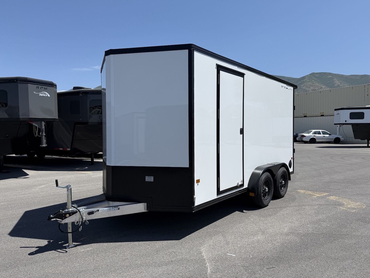 2026 Alcom Stealth 7.4x14 TRUE 7' INTERIOR WIDTH