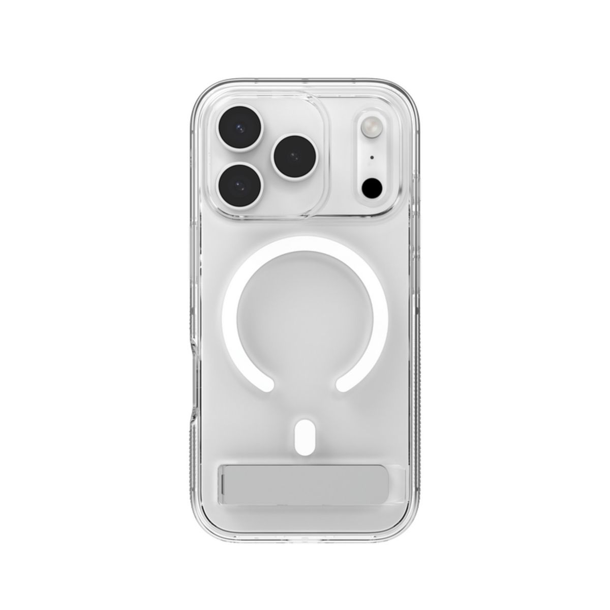 ISO - iPhone 17 Pro Max ZAGG Clear with Kickstand