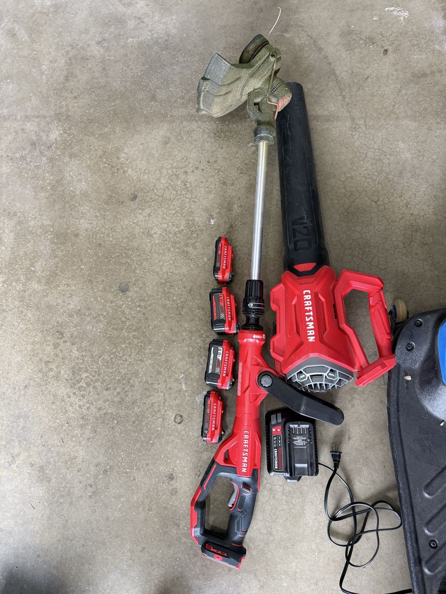 Craftsman trimmer and blower