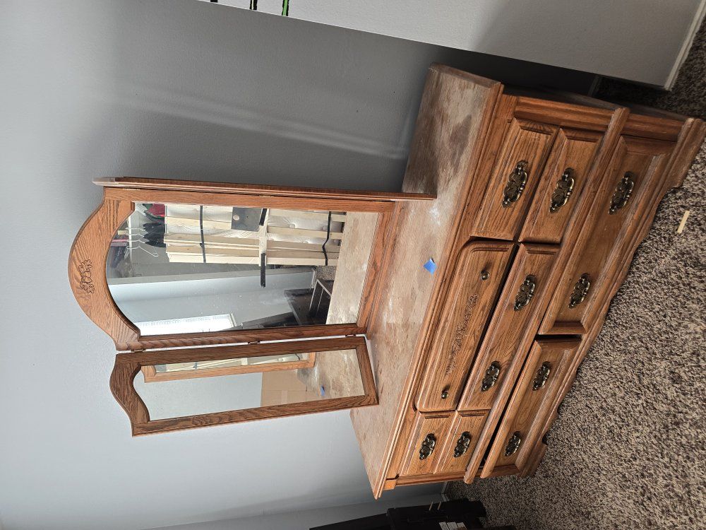 Dresser with Mirror