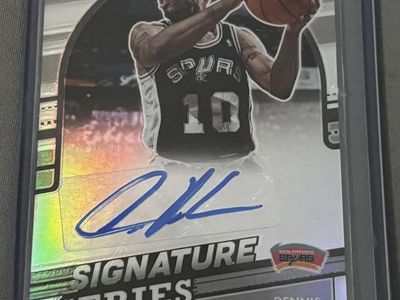 Dennis Rodman 2021-2022 Donruss Optic Signature