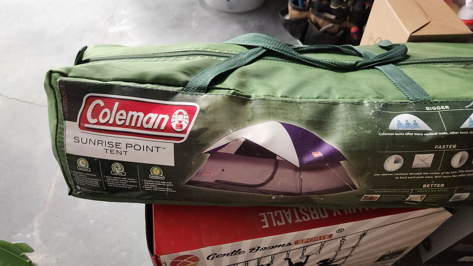 Coleman Sunrise Point 4 man Tent