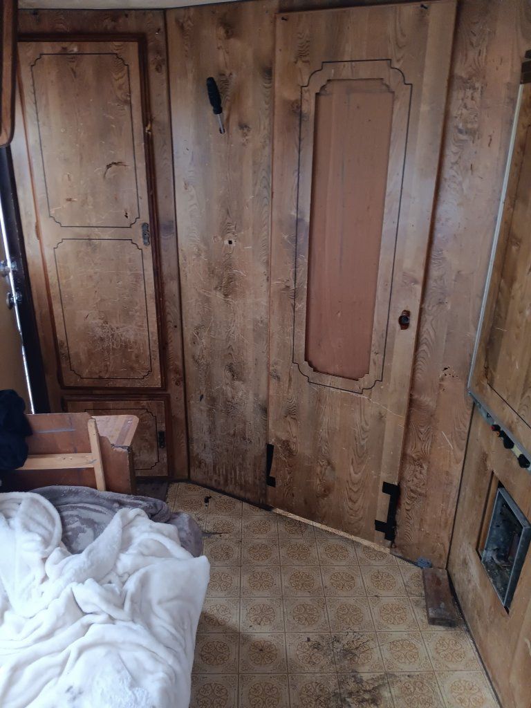 Vintage Companion Travel Trailer - Fixer Upper RV with Interior Kitchen