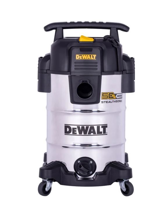 DeWalt DXV08SL-QTA 8 Gallon 4 HP Stealthsonic Quiet Wet/Dry Vacuum 1938084 #105293
