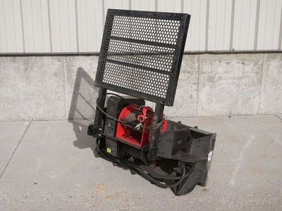 New Skid Steer Hydraulic Logging Winch Attachment