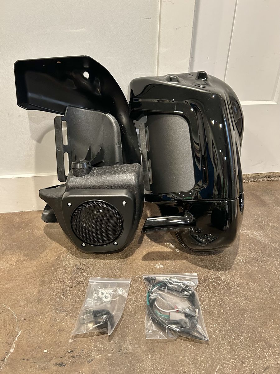 Lower Fairings Glove Box Speaker Harley Touring 83-13