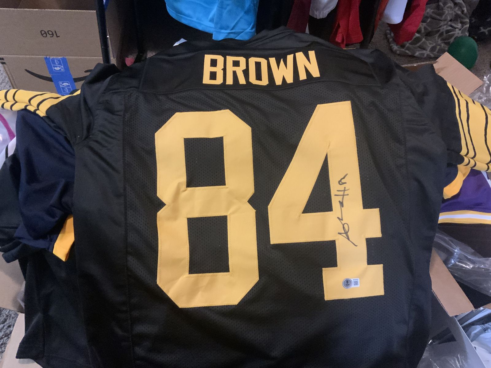 Antonio Brown Signed Stellers Items