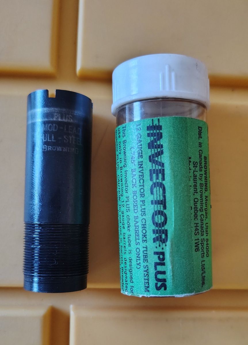 Browning Invector Plus 12 Gauge Choke Tube - Modified Lead / Full Steel