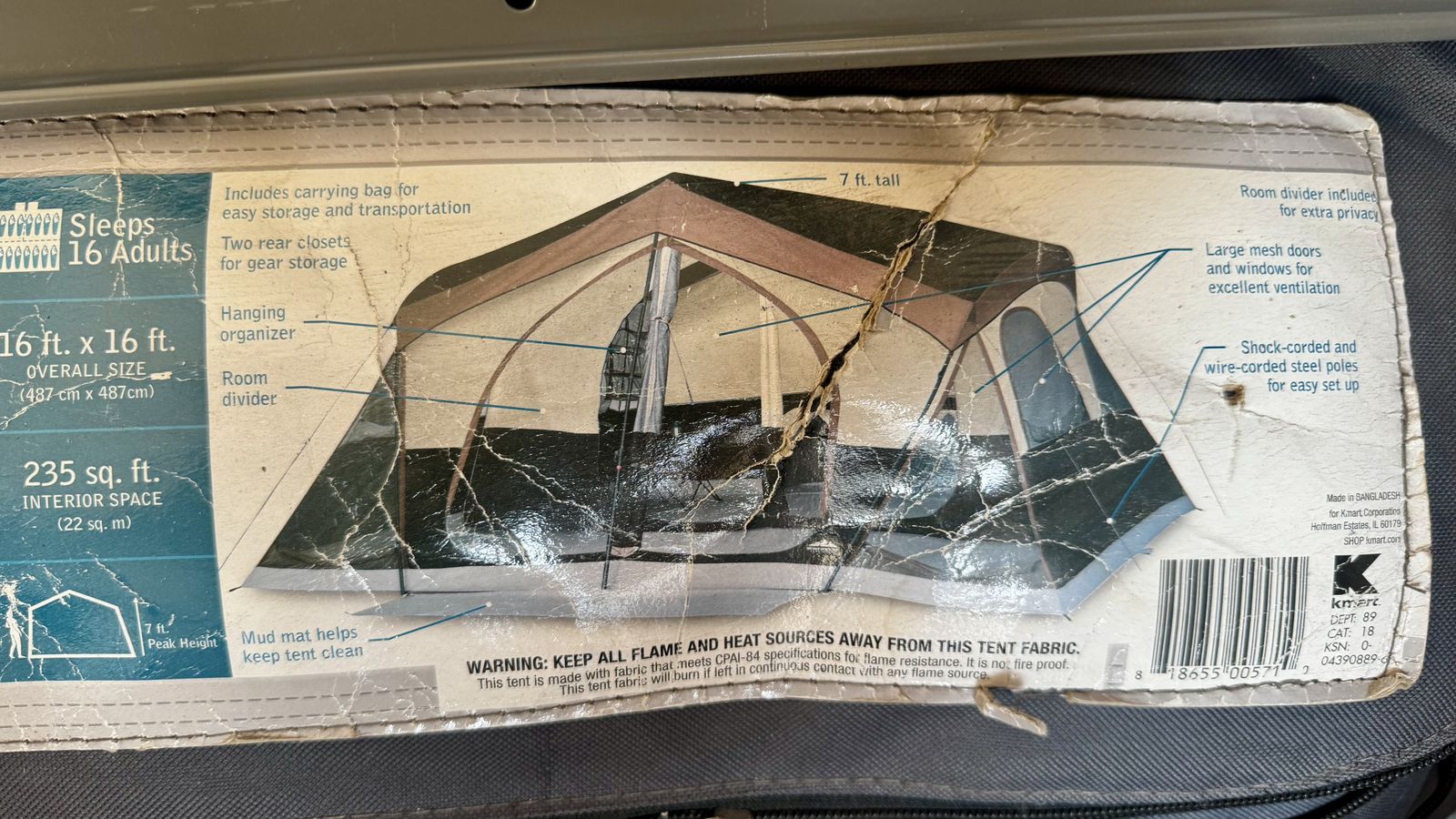 Northwest Territory Mountain Lodge, 16 person tent
