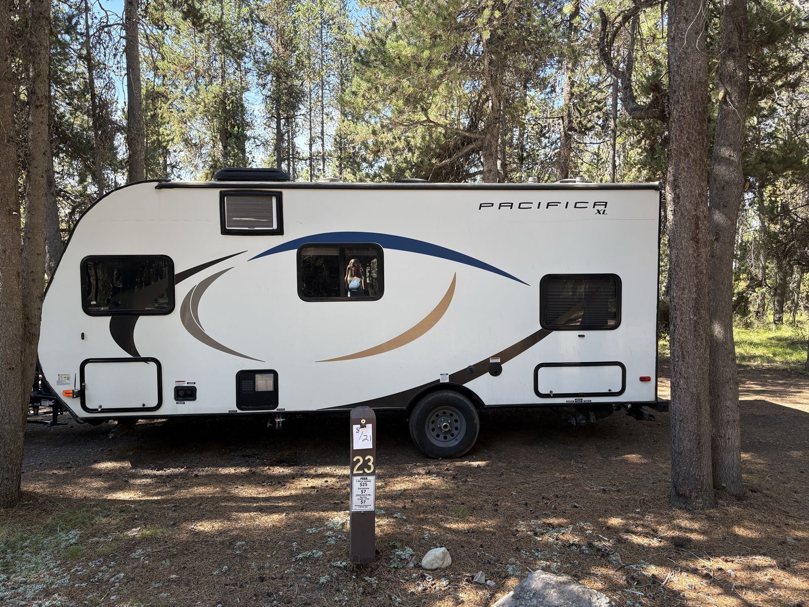 2019 Pacifica XL 16BH camper trailer in excellent condition.