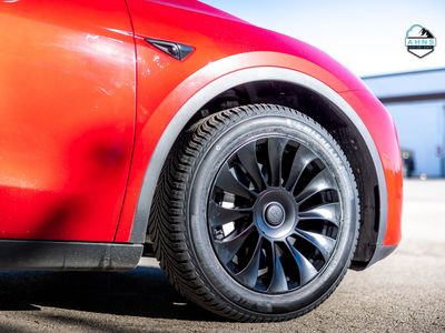 235 55R18 Michelin CrossClimate 2 – Mounted on 18" Wheels – Free Install | Tesla