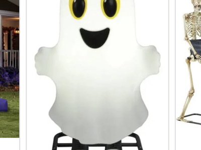 Haunted Living 2.5-ft Lighted Friendly Ghost Animatronic