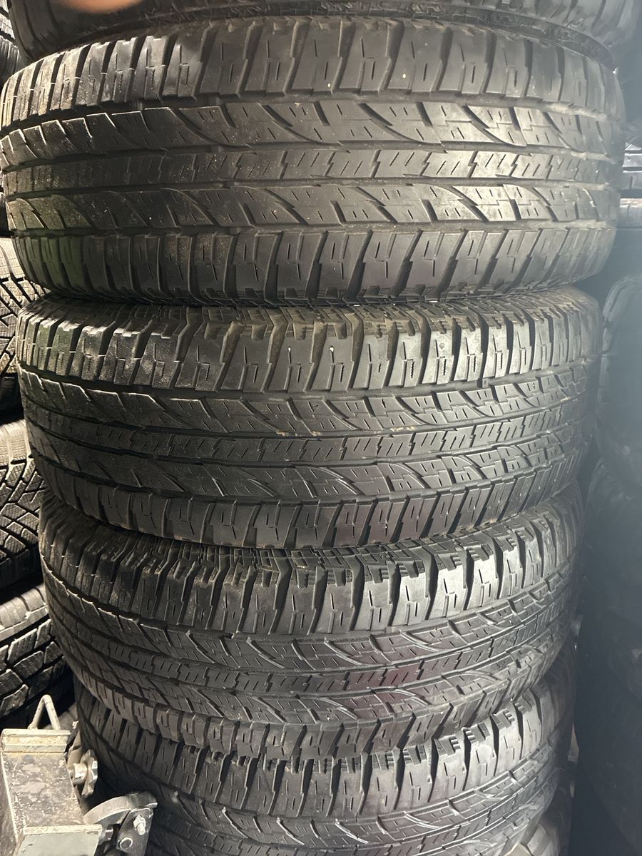 4 TIRES YOKOHAMA P265-70-17 GOOD CONDITION FREE INSTALLATION BALANCE
