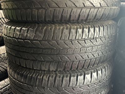 4 TIRES YOKOHAMA P265-70-17 GOOD CONDITION FREE INSTALLATION BALANCE
