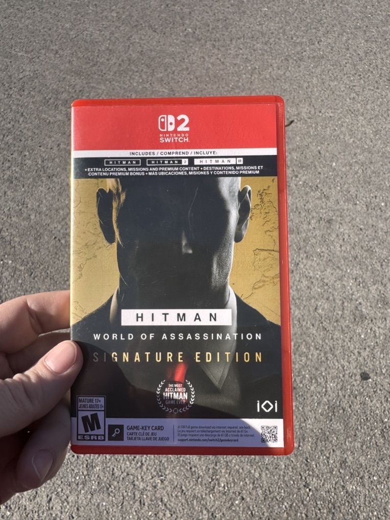 Hitman World Of Assassination Switch 2