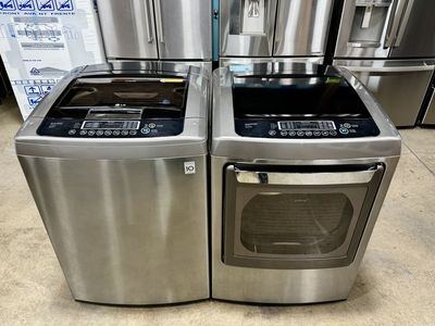 LG WASHER AND DRYER SET WITH WARRANTY