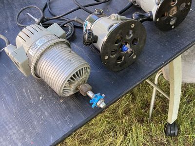 Routers or motors.