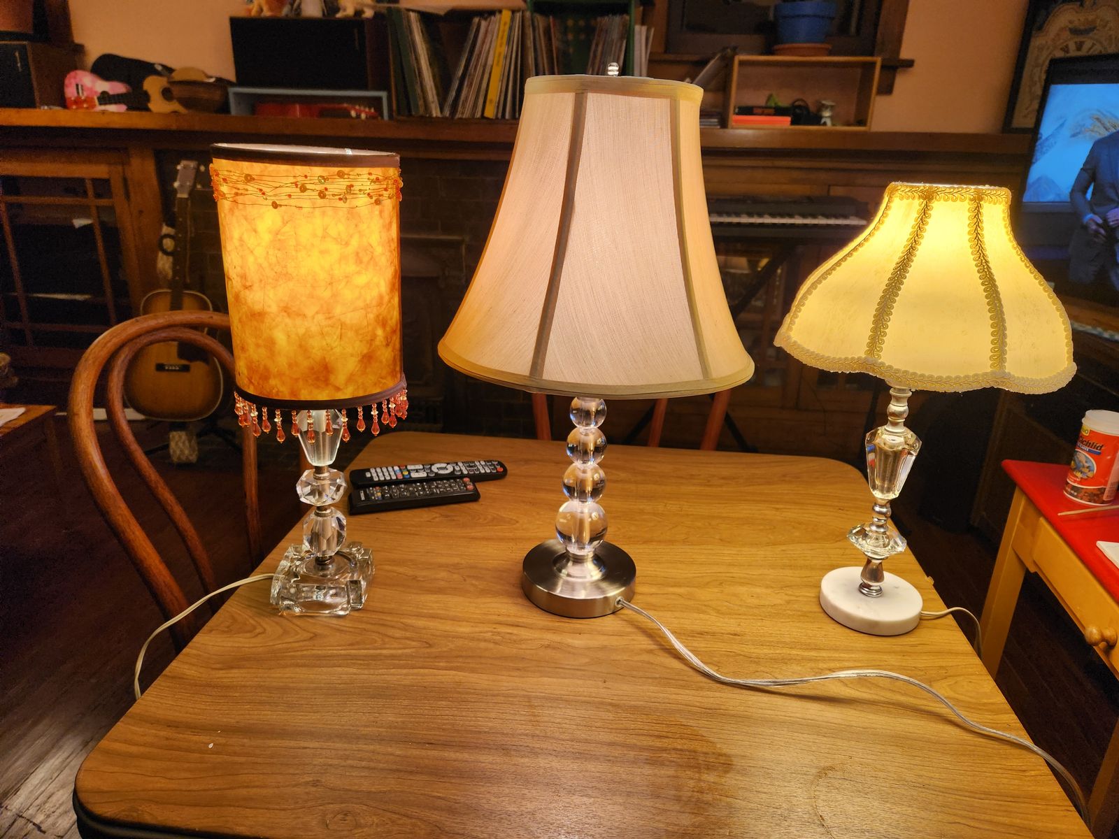 Sweet vintage lamps!  All work great and look great.