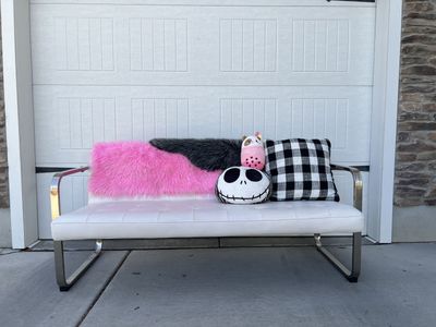 Cute White Couch & Friends