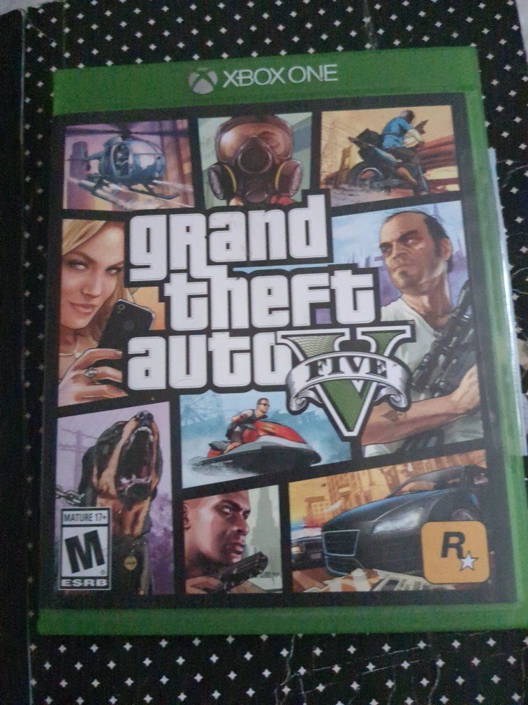 GTA V Xbox one game
