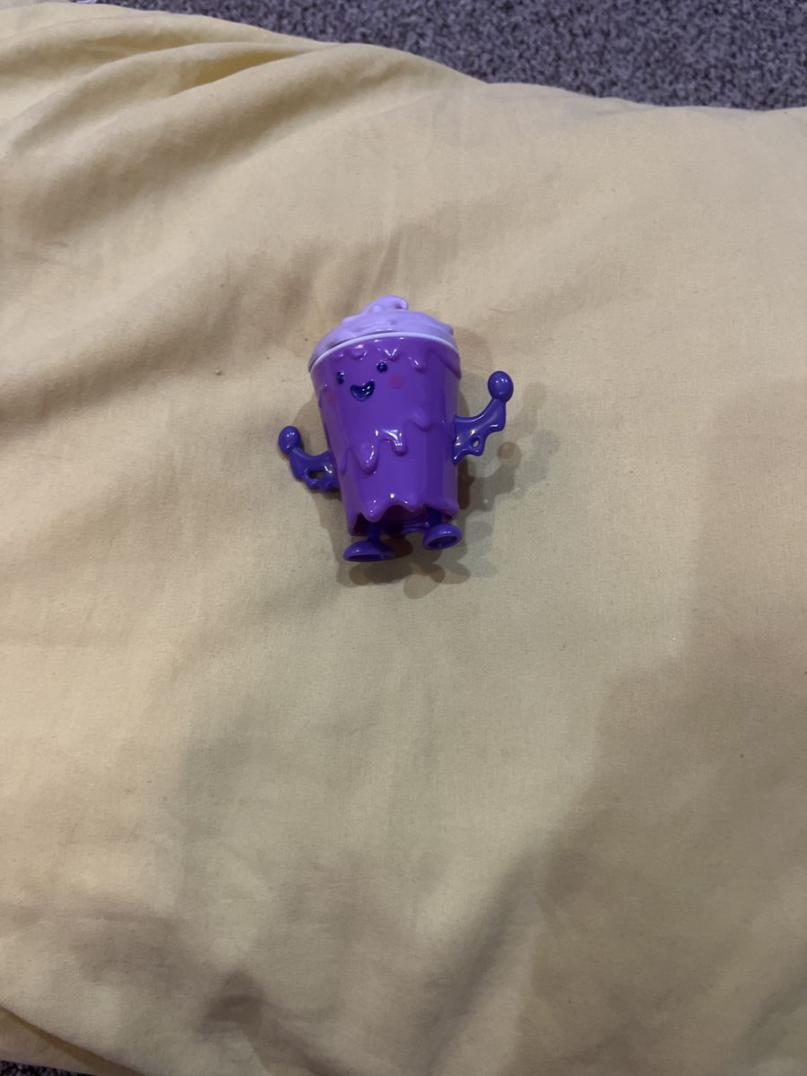 Purple frosty character figurine toy