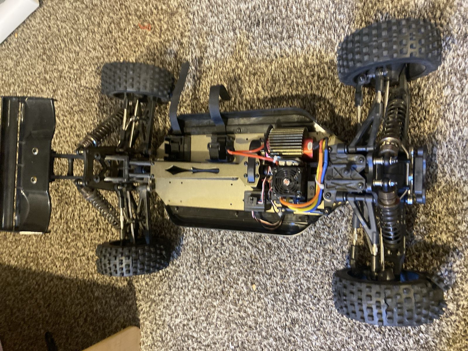 Redcat Racing Rampage Electric 1/5 Scale RC Buggy - Used, No Body, New 3S Batteries