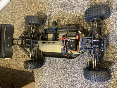 Redcat Racing Rampage Electric 1/5 Scale RC Buggy - Used, No Body, New 3S Batteries