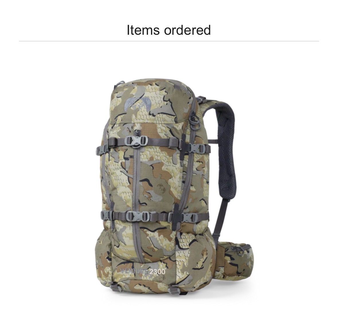 Brand new Kuiu 2300 back. Never worn
