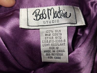 Vintage Bob Mackie 100% silk shirt