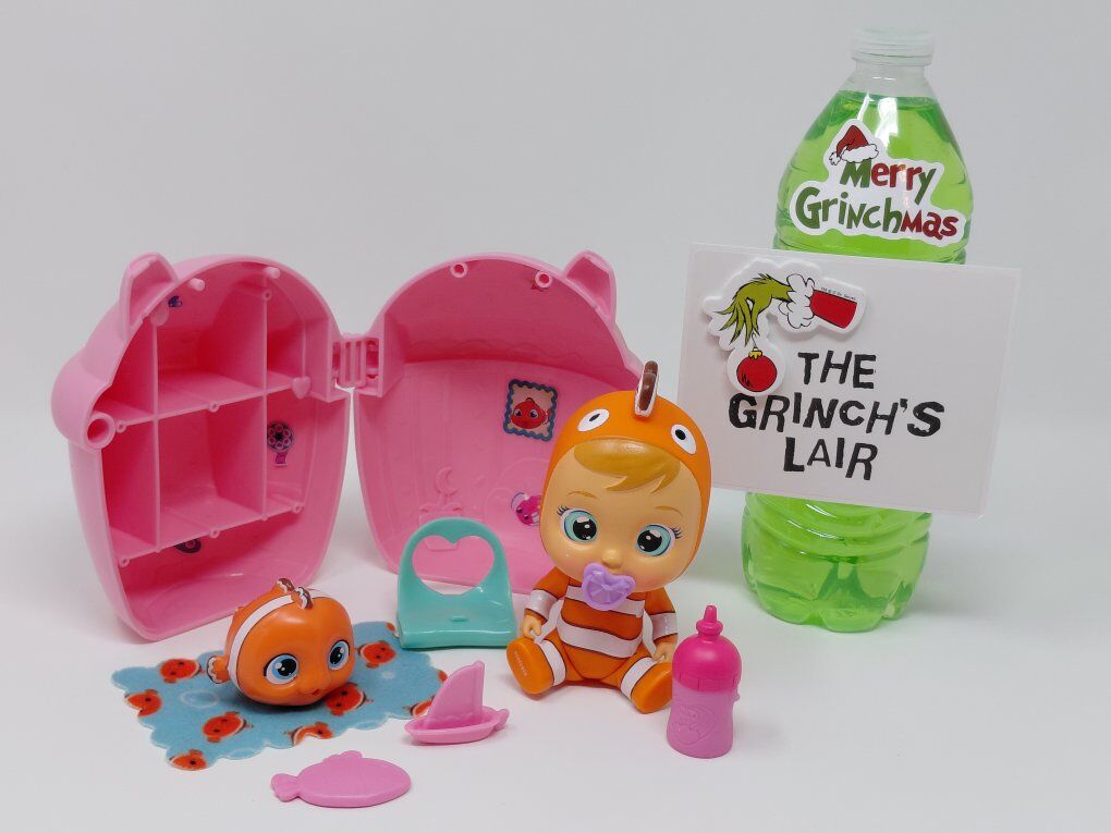 Cry Babies Magic Tears Clownfish Doll Set