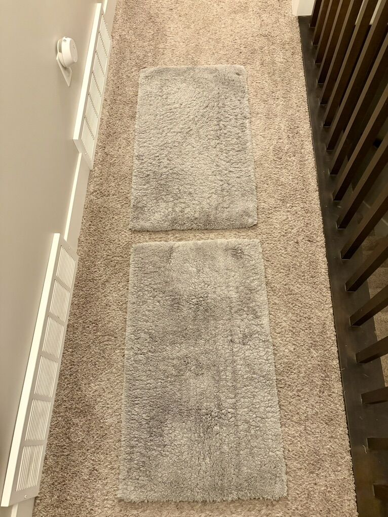 Gray Bath Rugs/Mats