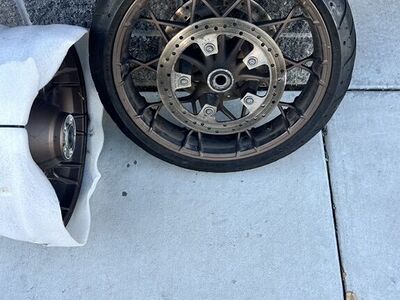 Bronze Harley Wheels