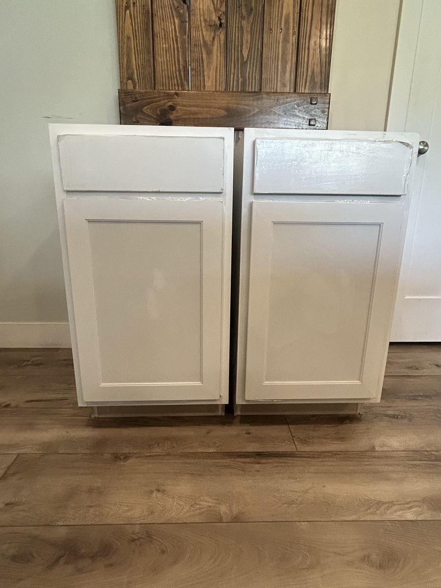BRAND NEW White Base Cabinets