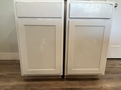 BRAND NEW White Base Cabinets