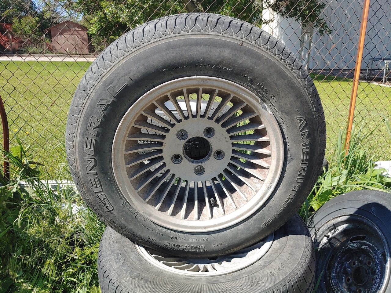 1978-1979 Chevy Camaro 15 x 7 Z28 Gm OEM Turbine / Cyclone Style Aluminum Rims / Wheels