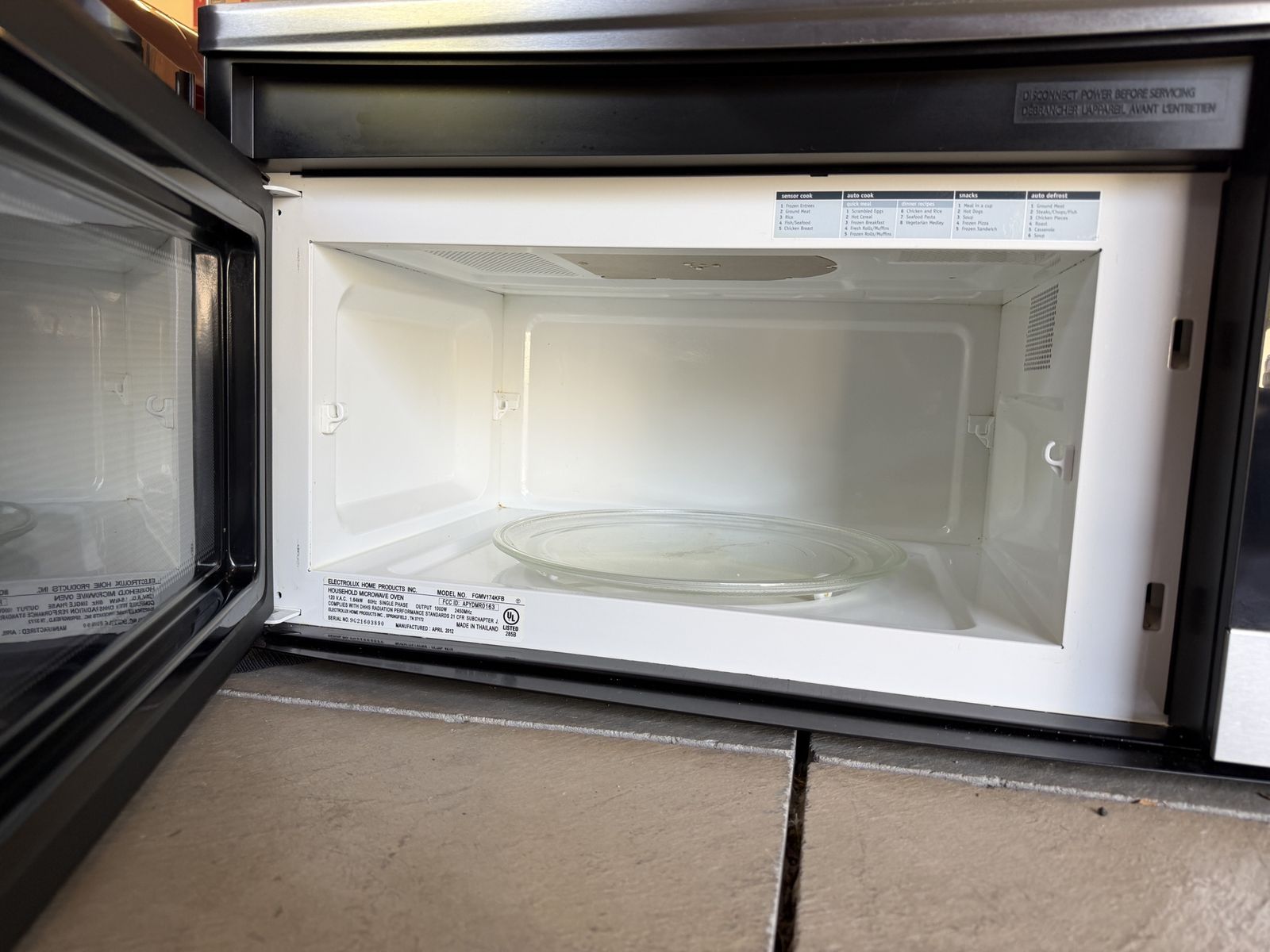 Frigidaire Gallery Over-the-Range Microwave - Stainless Steel (FGMV174KFB)