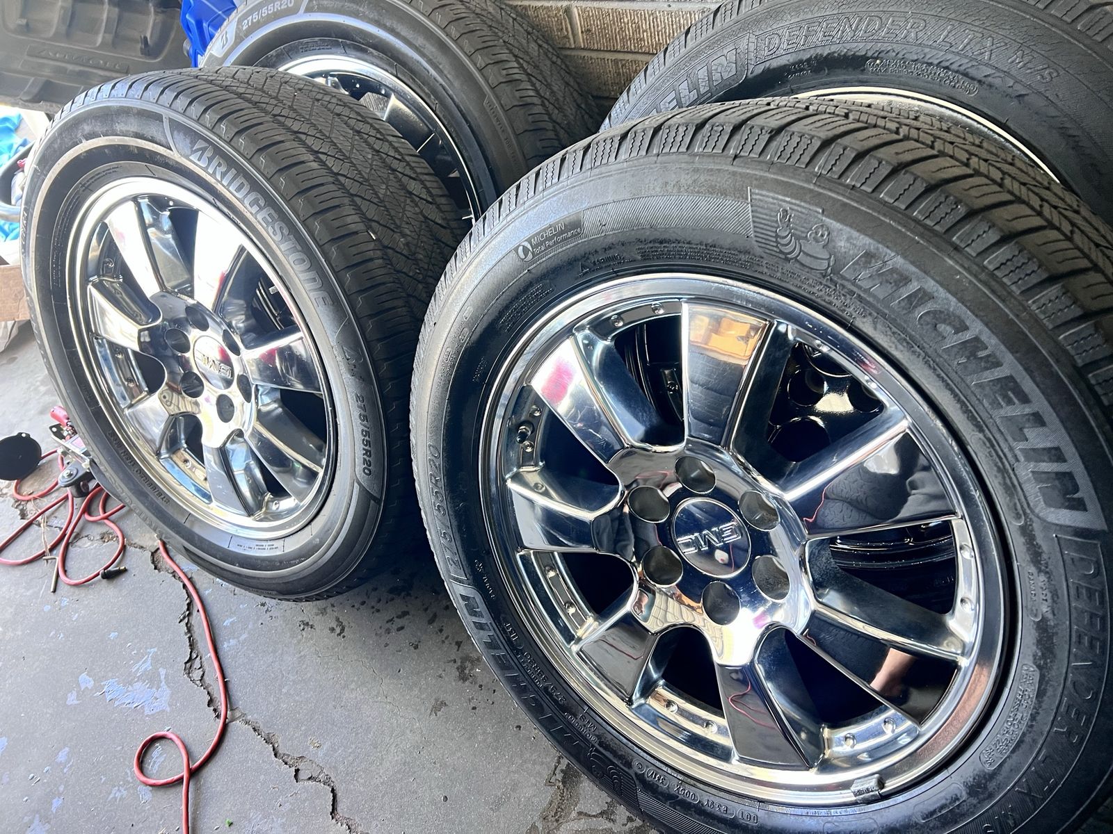 20 GMC Sierra Yukon Wheels and Tires 6x5.5