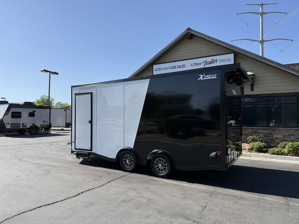 2026 Xpress 8x18 / 8.5x18 Enclosed Cargo .080 PolyCor All Aluminum UTV/ATV Trailer New